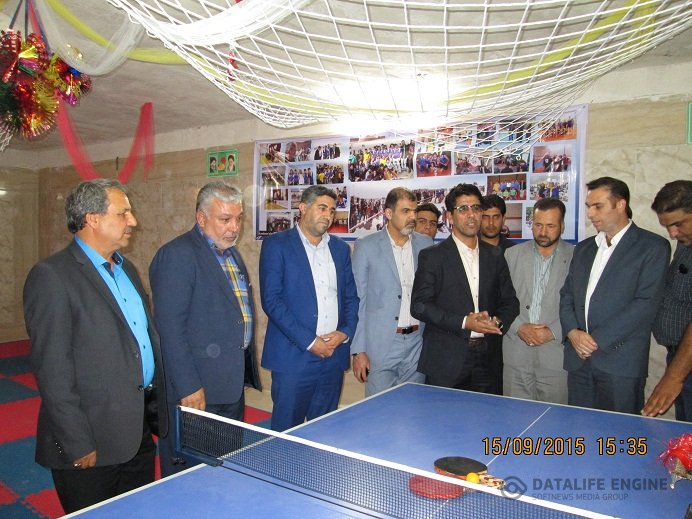 افتتاح خانه ورزش روستای سادیان کاشان