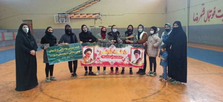 برگزاری مسابقات هفت سنگ ویژه بانوان به مناسبت دهه‌‌ی مبارک فجر و بزرگداشت روز زن در شهرستان شهرضا