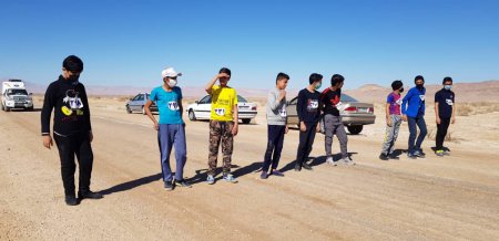 برگزاری مسابقات دو در مسیر ۲ هزار متری در رده سنی نوجوانان شهرستان خور و بیابانک