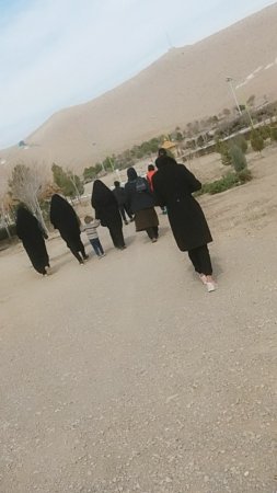 همایش پیاده‌روی بانوان روستای رحمت‌آباد شهرستان نجف‌آباد به مناسبت ۲۲ بهمن