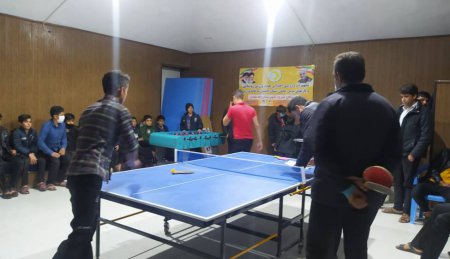 مسابقات تنیس روی میز در روستای کفرود بخش بن از توابع شهرستان اصفهان برگزار شد