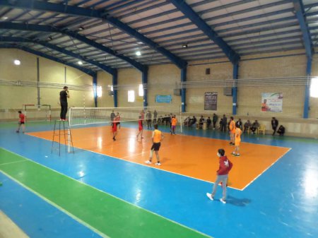برگزاری مسابقات والیبال در بخش پادنای سفلی شهرستان سمیرم