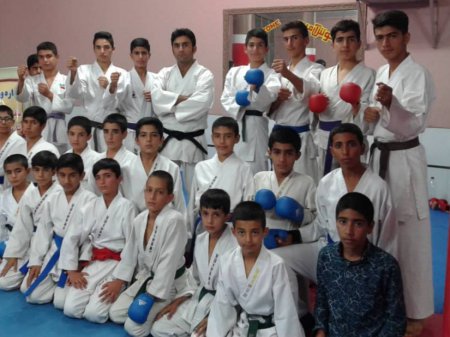 مسابقات کاراته روستایی شهرستان سمیرم برگزار شد