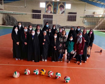 برگزاری مسابقات والیبال ویژه نوجوانان شهرستان آران و بیدگل