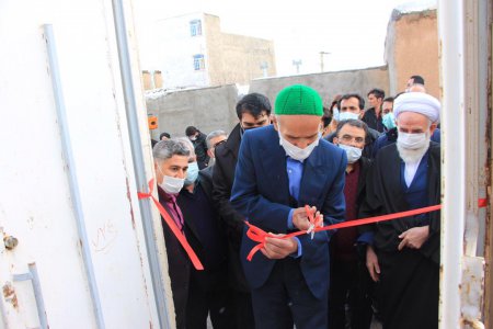 افتتاح خانه ورزش روستای باریکرسف شهرستان کاشان