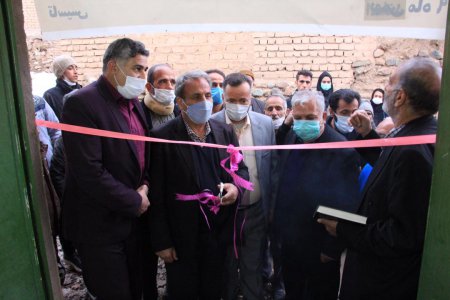 افتتاح خانه ورزش روستای رحق شهرستان کاشان