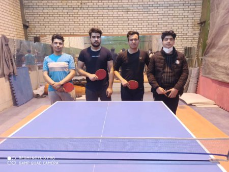 فینال اولین دوره مسابقات تنیس روی میز ویژه آقایان شهرستان تیران و کرون برگزار شد