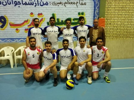 برگزاری مسابقات والیبال جام نوروز جرقویه سفلی در شهرستان اصفهان