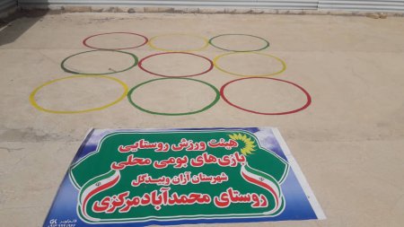 طراحی زمین بازی‌های بومی محلی در روستای محمدآباد مرکزی شهرستان آران و بیدگل