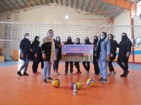 برگزاری مسابقه والیبال دوستانه بانوان بین شهرستان‌های شهرضا و دهاقان