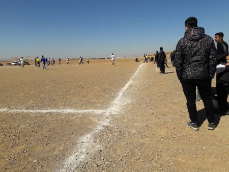 مسابقات فوتبال خاکی جام وحدت  منطقه مهردشت شهرستان نجف آباد