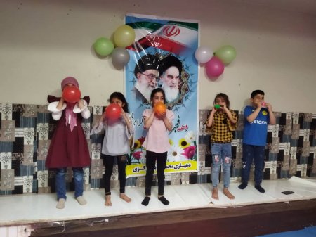 جشن روز دختر روستای محمد آباد شهرستان اران وبیدگل
