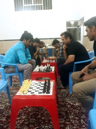 برگزاری مسابقات شطرنج بمناسبت دهه کرامت شهرستان نجف آباد