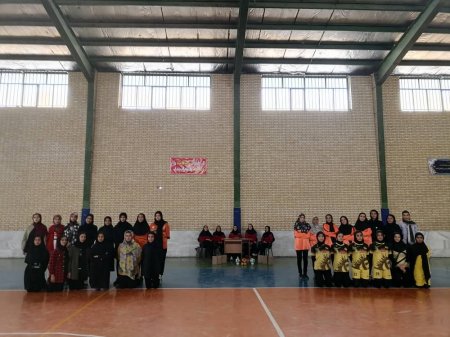 مسابقات انتخابی بازیهای بومی محلی ویژه  خواهران در ناحیه مقاومت سپاه شهرضا