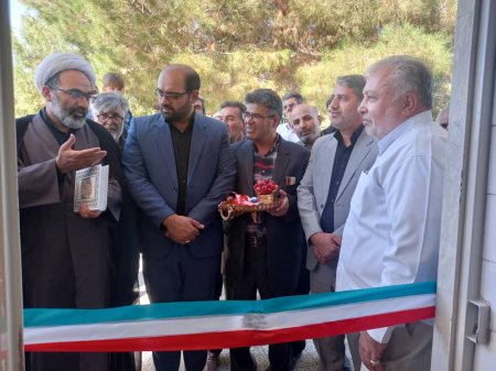 افتتاح خانه ورزش روستایی هومان از توابع شهرستان تیران و کرون