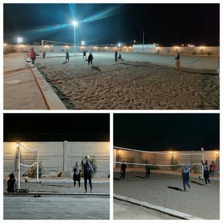 برگزاری مسابقات والیبال ساحلی گرامیداشت هفته وحدت میلاد پیامبر اعظم شهرستان آران وبیدگل