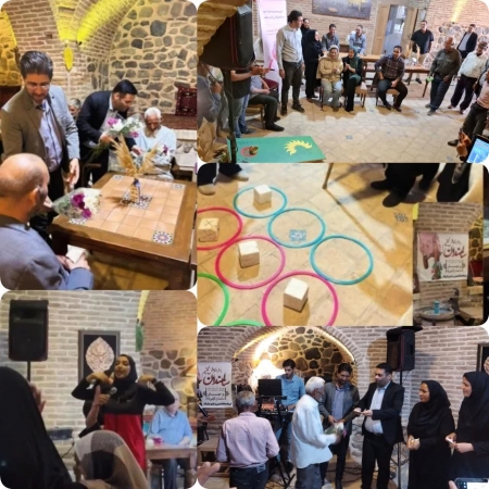 برگزاری مسابقات بومی محلی بمناسبت گرامیداشت هفته جهانی سالمندان شهرستان نطنز