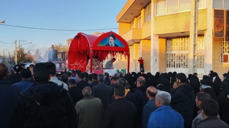 همایش فرهنگی تشیع شهید گمنام در روستای شاتور شهرستان هرند