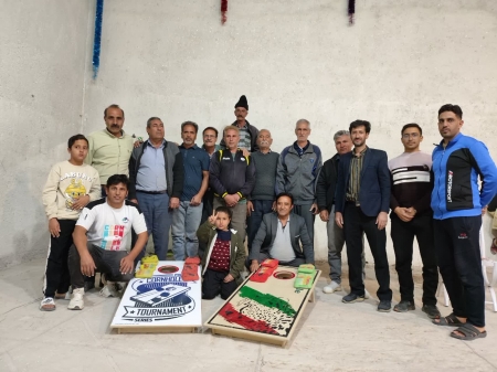 برگزاری مسابقات بومی محلی پایگاه بسیج شهدای نصرآباد شهرستان جرقویه