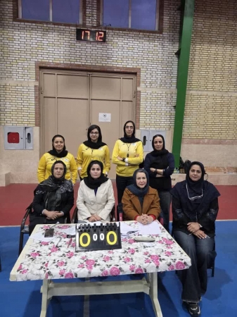 مسابقات والیبال مادر و دختر شهرستان نجف آباد