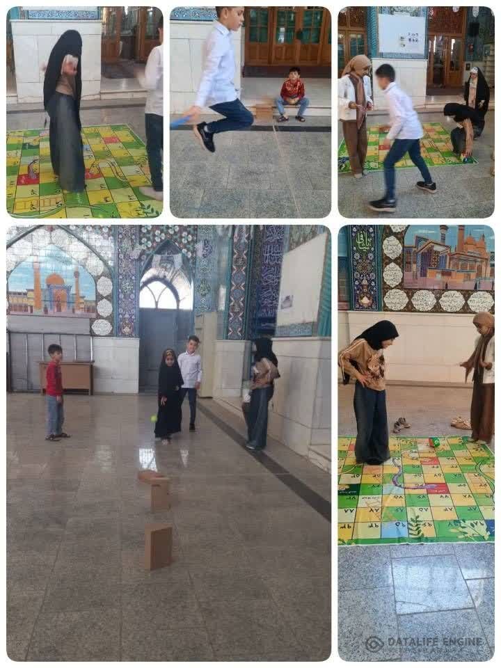 برگزاری بازی های بومی محلی محله ی جی شرقی اصفهان
