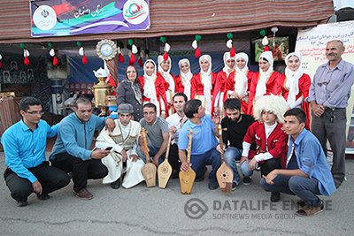 حضور مسئولین ورزش کشور در غرفه اداره کل و هیات ورزش روستایی استان اصفهان