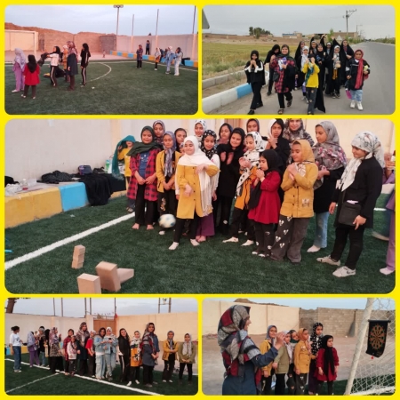برگزاری مسابقات محلی به مناسبت دهه کرامت در روستای کاغذی