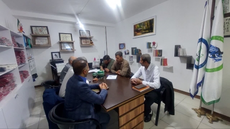 جلسه هیئت رئیسه با اعضاء سبک بودو نینجا در دفتر مرکزی استان اصفهان برگزار شد