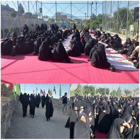 همایش پیاده‌روی بانوان روستایی در فلاورجان به مناسبت دهه کرامت