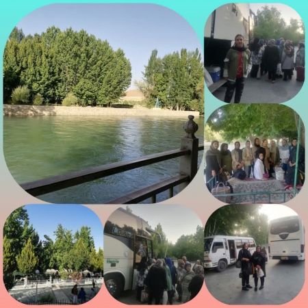 برگزاری اردوی ورزشی و تفریحی بانوان باشگاه پوریای ولی در باغ بهادران