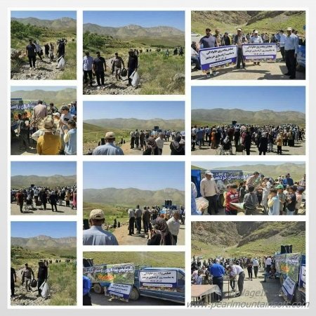 برگزاری همایش پیاده روی خانوادگی در روستای چغیورت فریدونشهر  به مناسبت سوم خرداد و هفته ملی جمعیت