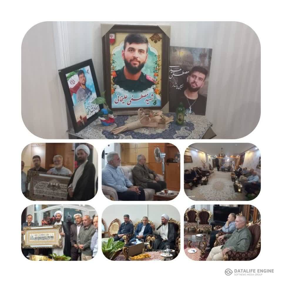 تجلیل از خانواده های معظم شهدای جنگ رمضان،توسط آقای اسدی؛رئیس هیئت ورزش روستایی؛عشایری و بازی های بومی محلی استان اصفهان